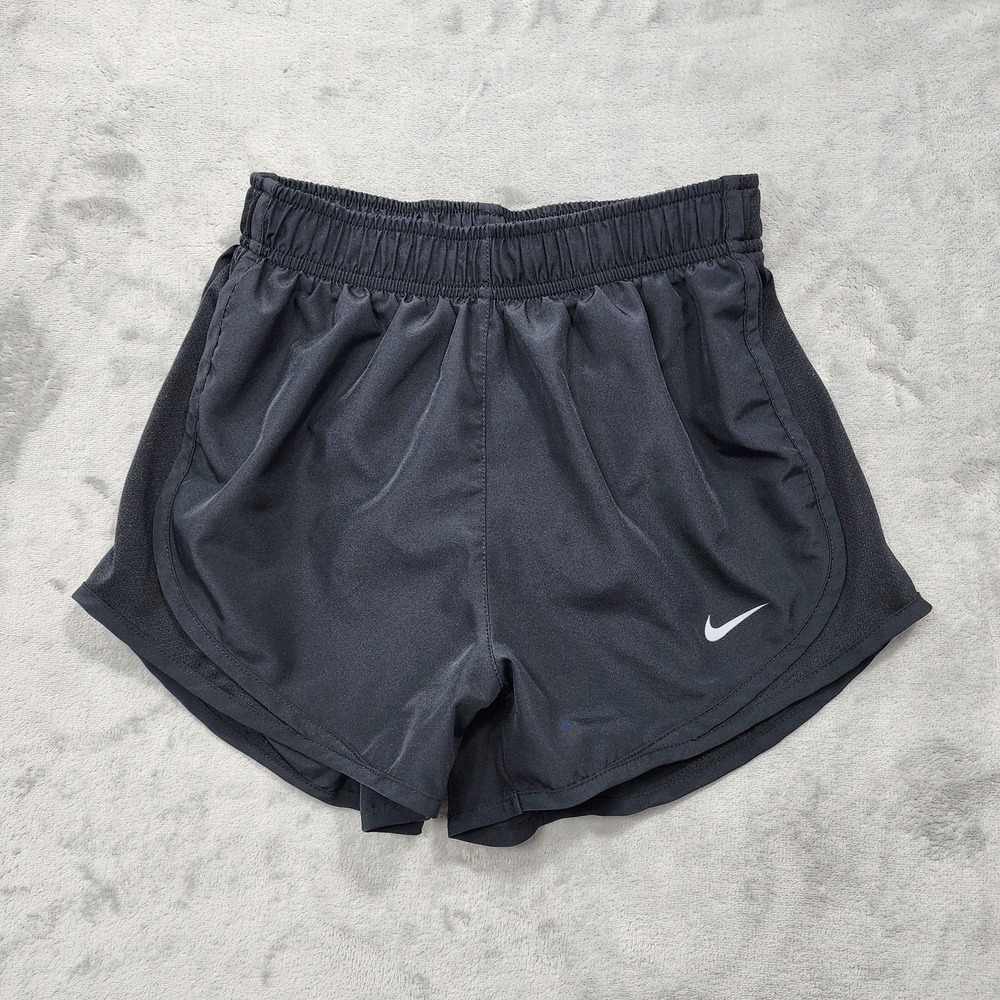 Nike Dri-FIT Shorts Womens M Black 3" Lined Running Athletic Lightweight Workout